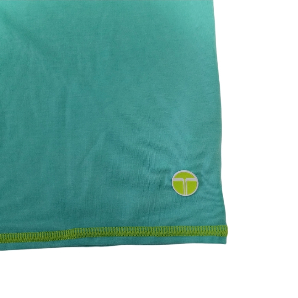 Trina Turk    Women's XL    T-Shirt   Top   Aqua - Picture 5 of 12